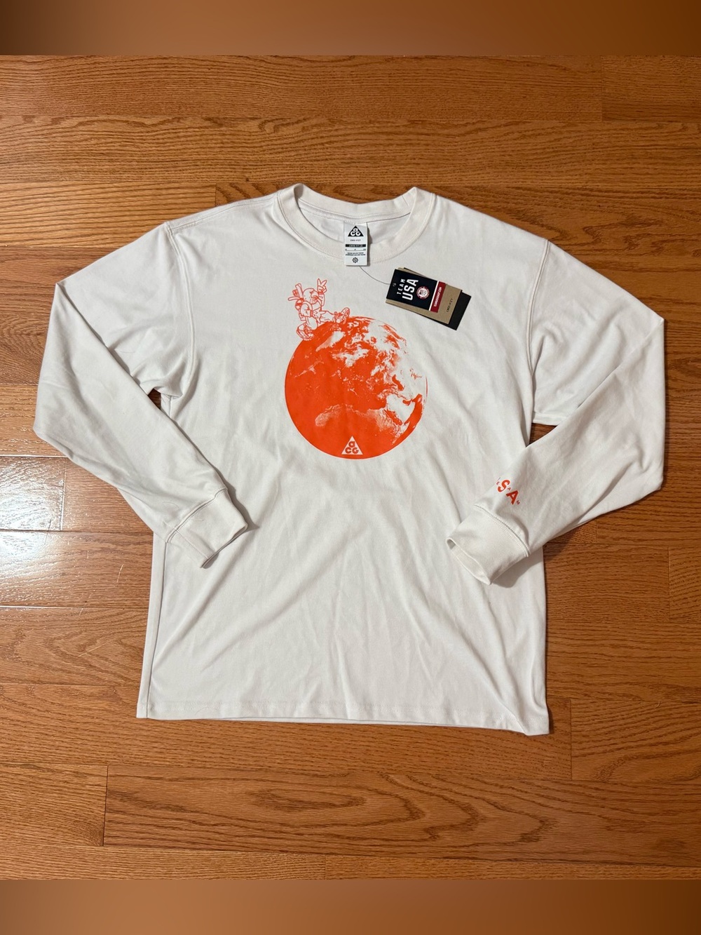 Men’s Nike ACG USA Dri-Fit Energy Long Sleeve Graphic T-Shirt - Size Small